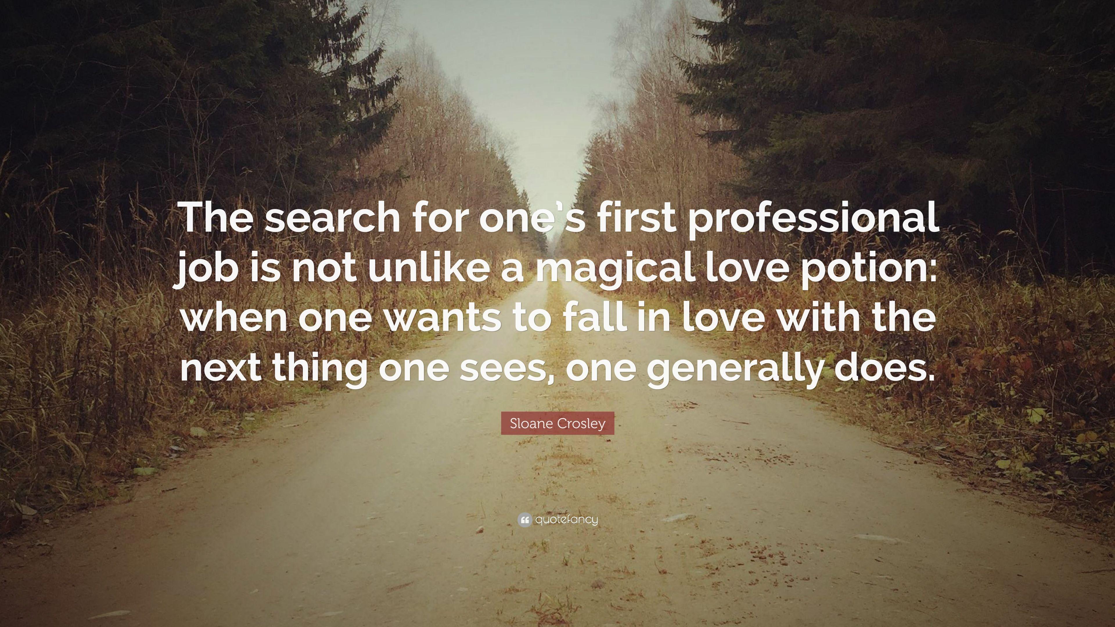 3840x2160 Sloane Crosley Quote: “The search for one's first professional job