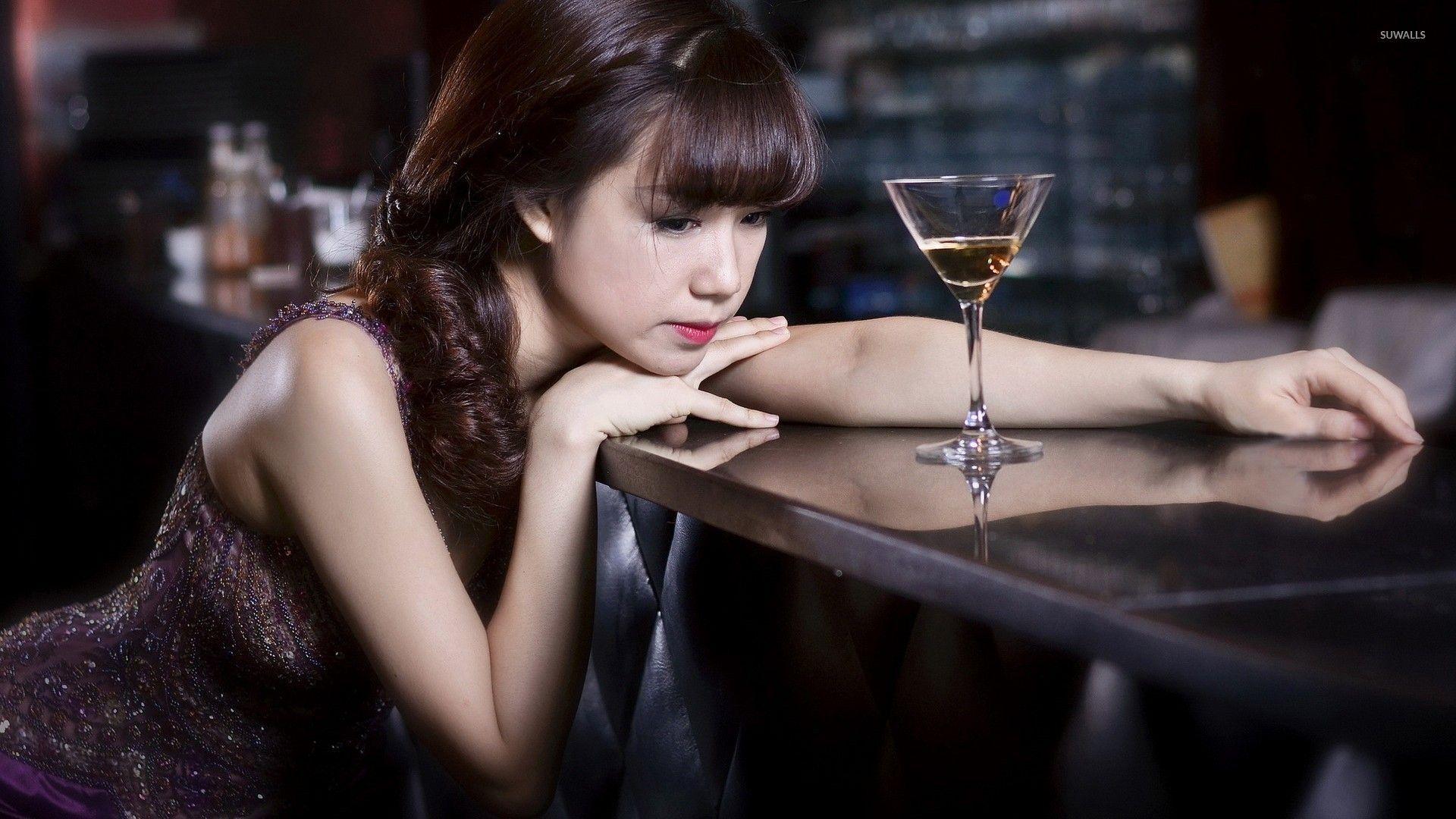 1920x1080 Sad asian girl wallpaper wallpaper