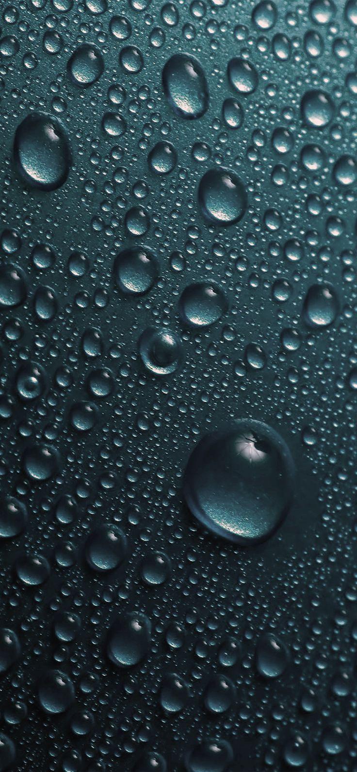 736x1593 iPhone Wallpaper X Rain