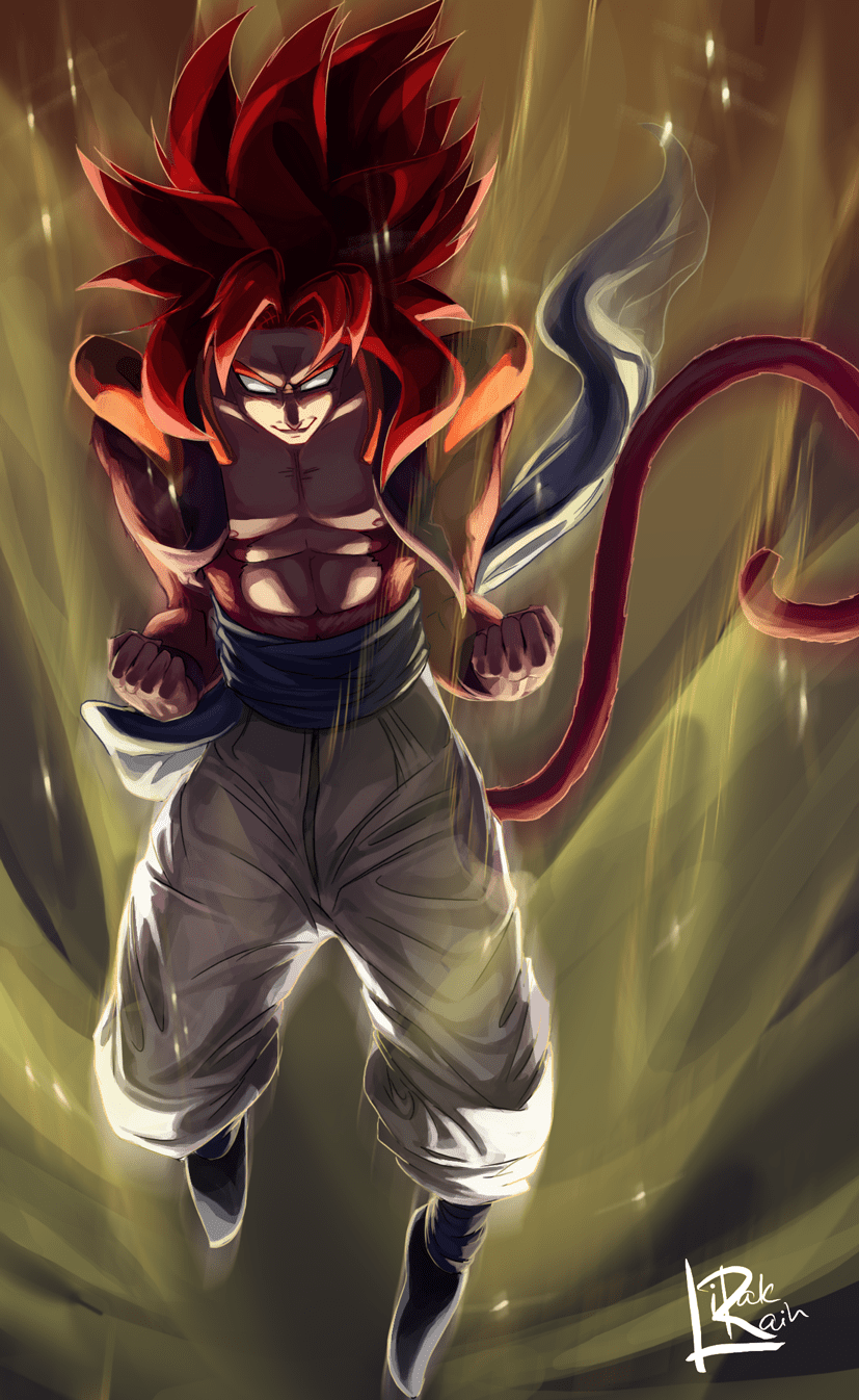 🏴‍☠️Nasdorachi🏴‍☠️ on X: SSJ4 Gogeta mobile wallpaper you