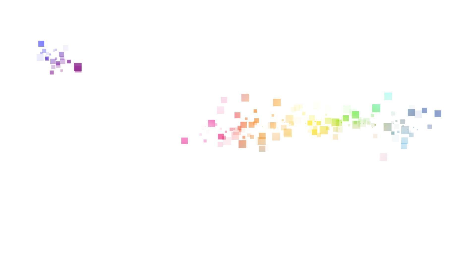 1920x1080 1080p Rainbow Pixel Splash HD desktop wallpaper : Widescreen