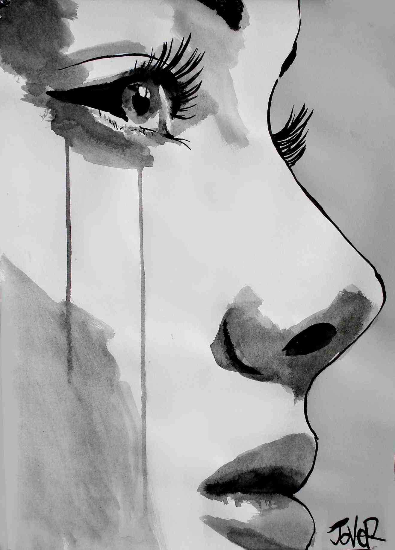1319x1838 Sad Tumblr Girl Wallpaper