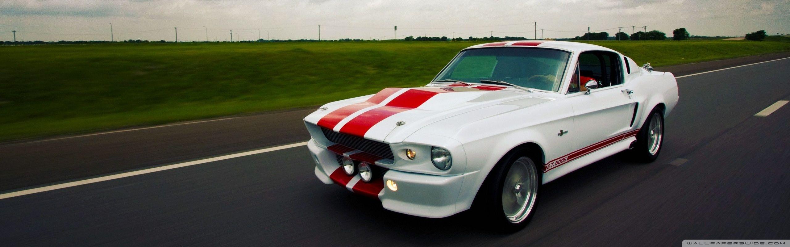 2560x800 Ford Mustang Shelby GT500 Eleanor Ultra HD Desktop Background