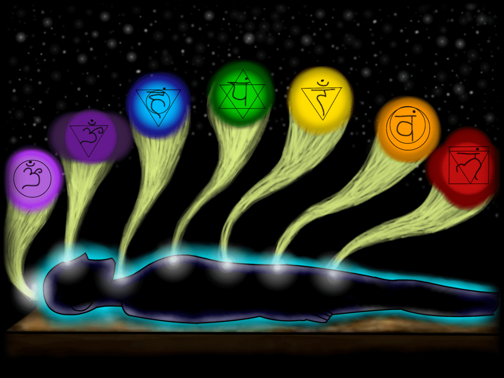 1024x768 Free download The Seven Chakras by Nylten [1024x768]