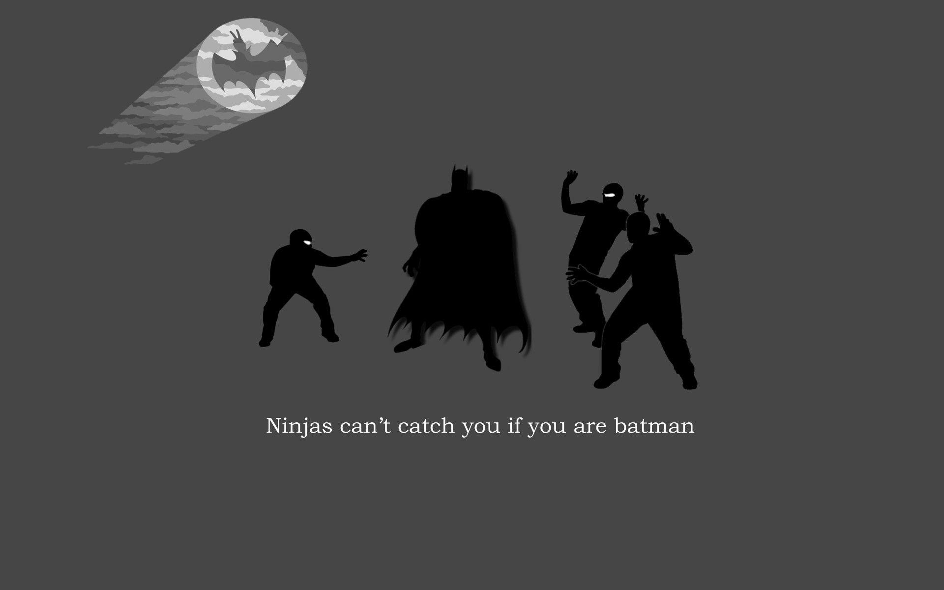 1920x1200 Batman, Ninjas Wallpaper HD / Desktop and Mobile Background