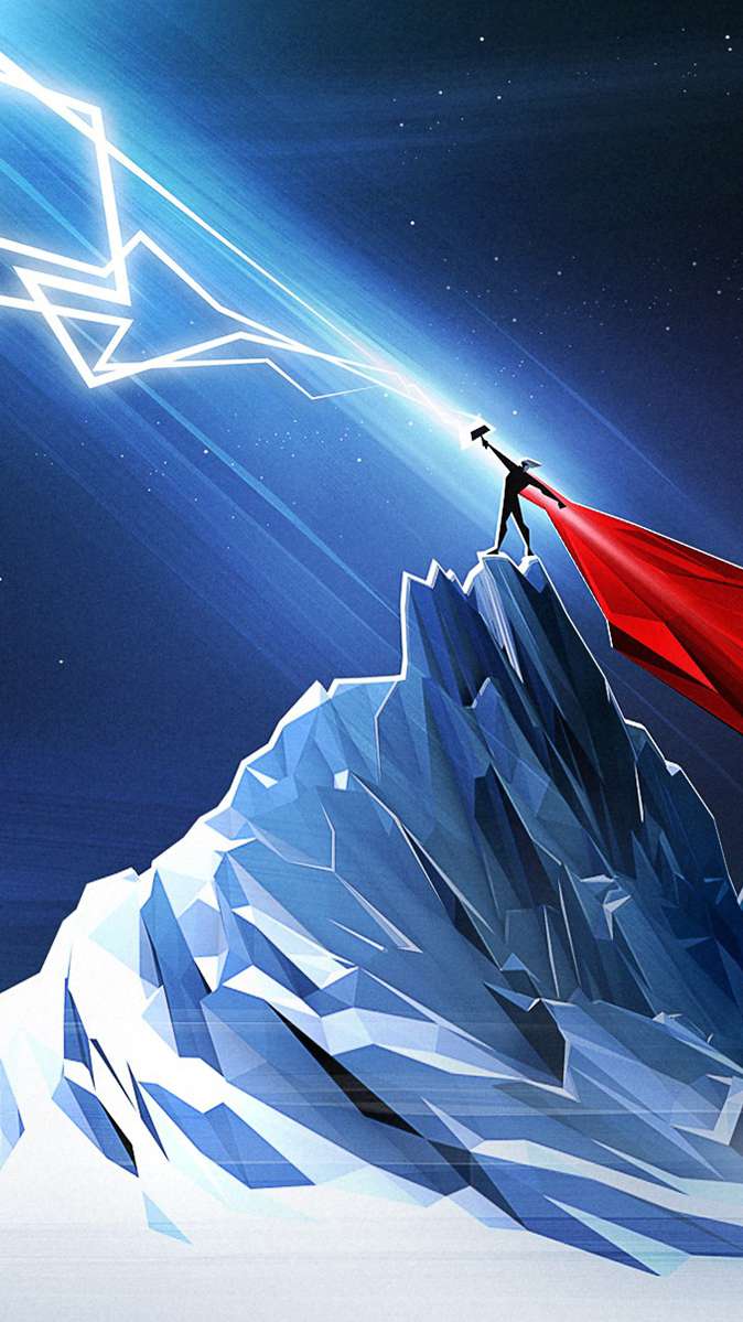 674x1199 Thor God of Thunder Wallpaper Wallpaper : Android