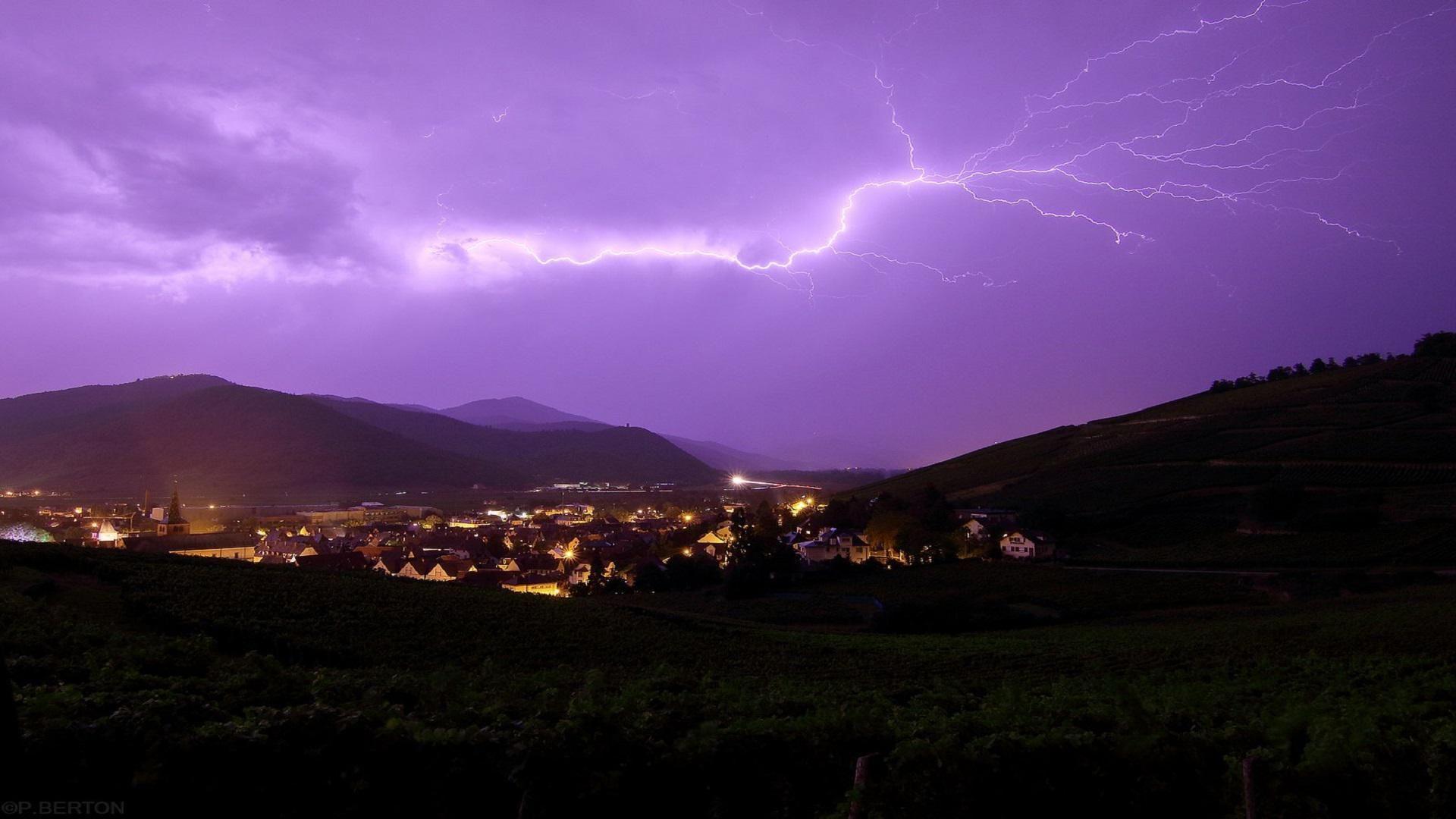 Orange Lightning Wallpapers Top Free Orange Lightning Backgrounds