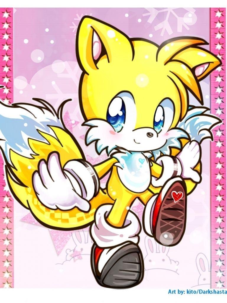 768x1024 Free download Miles Tails Prower image cute tails HD wallpaper