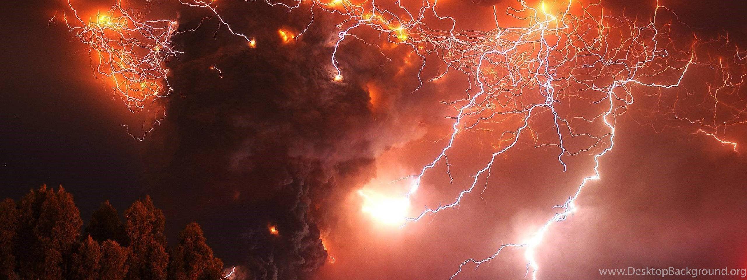 Orange Lightning Wallpapers Top Free Orange Lightning Backgrounds