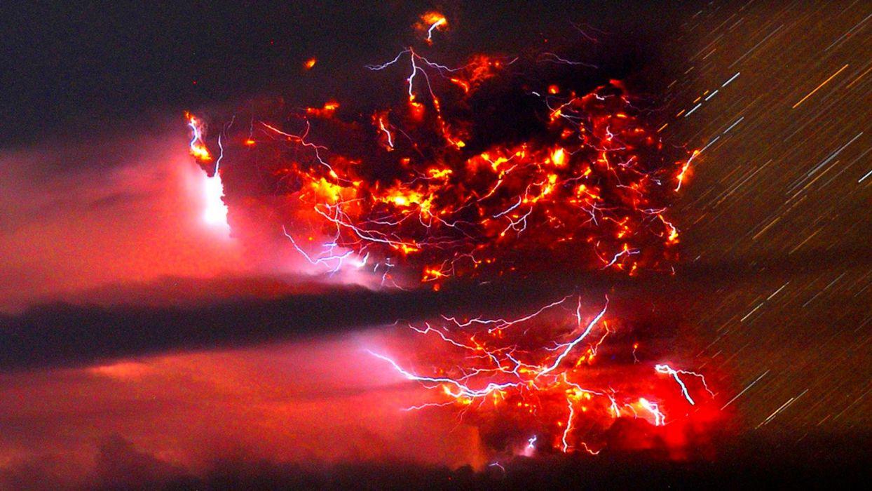 Orange Lightning Wallpapers - Top Free Orange Lightning Backgrounds ...