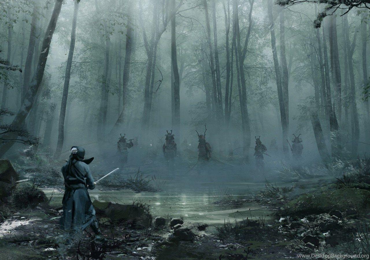 1280x900 Other Wallpaper: Traditional Samurai Art Wallpaper High Resolution