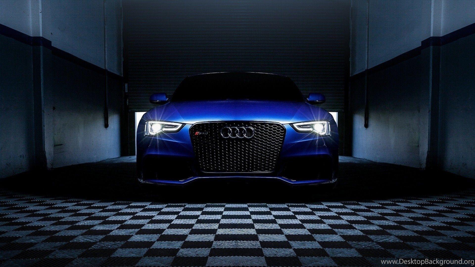 1920x1080 Blue Audi RS 5 In A Dark Space Car Wallpaper Desktop Background