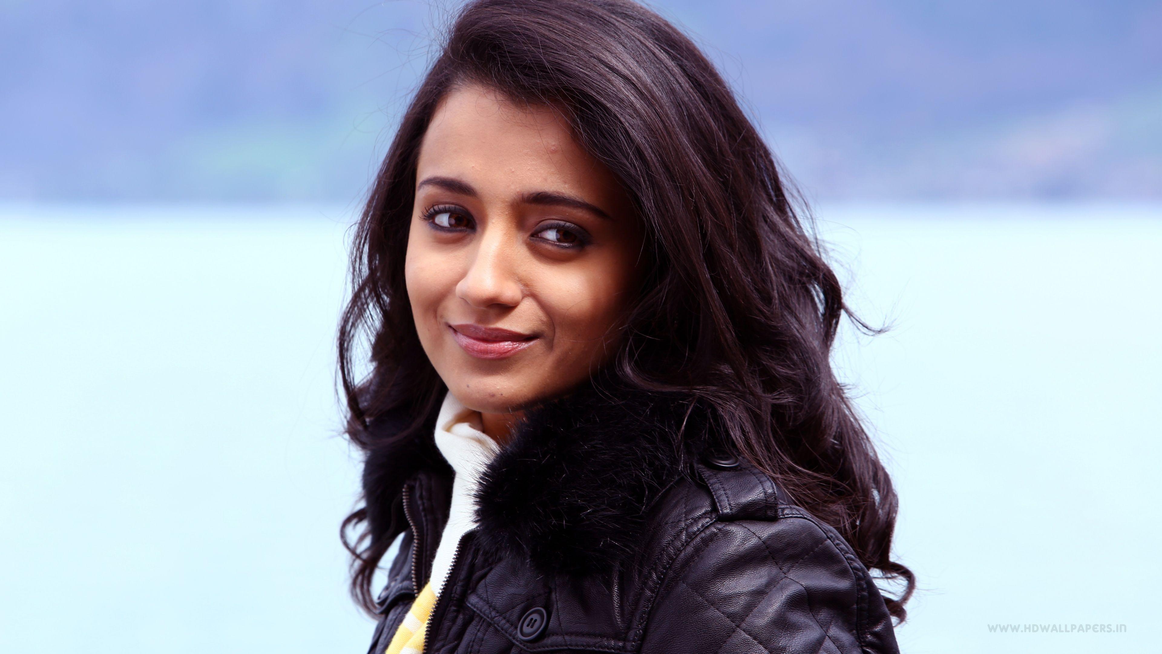 3840x2160 Trisha Tamil Actress Wallpaper in jpg format for free download