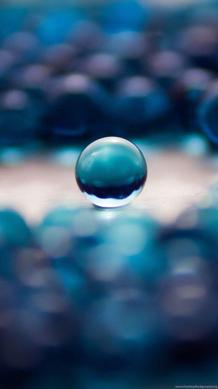 720x1280 Ball Marbel 3D Dark Ultra HD Wallpaper 4k For Computer Smartphone