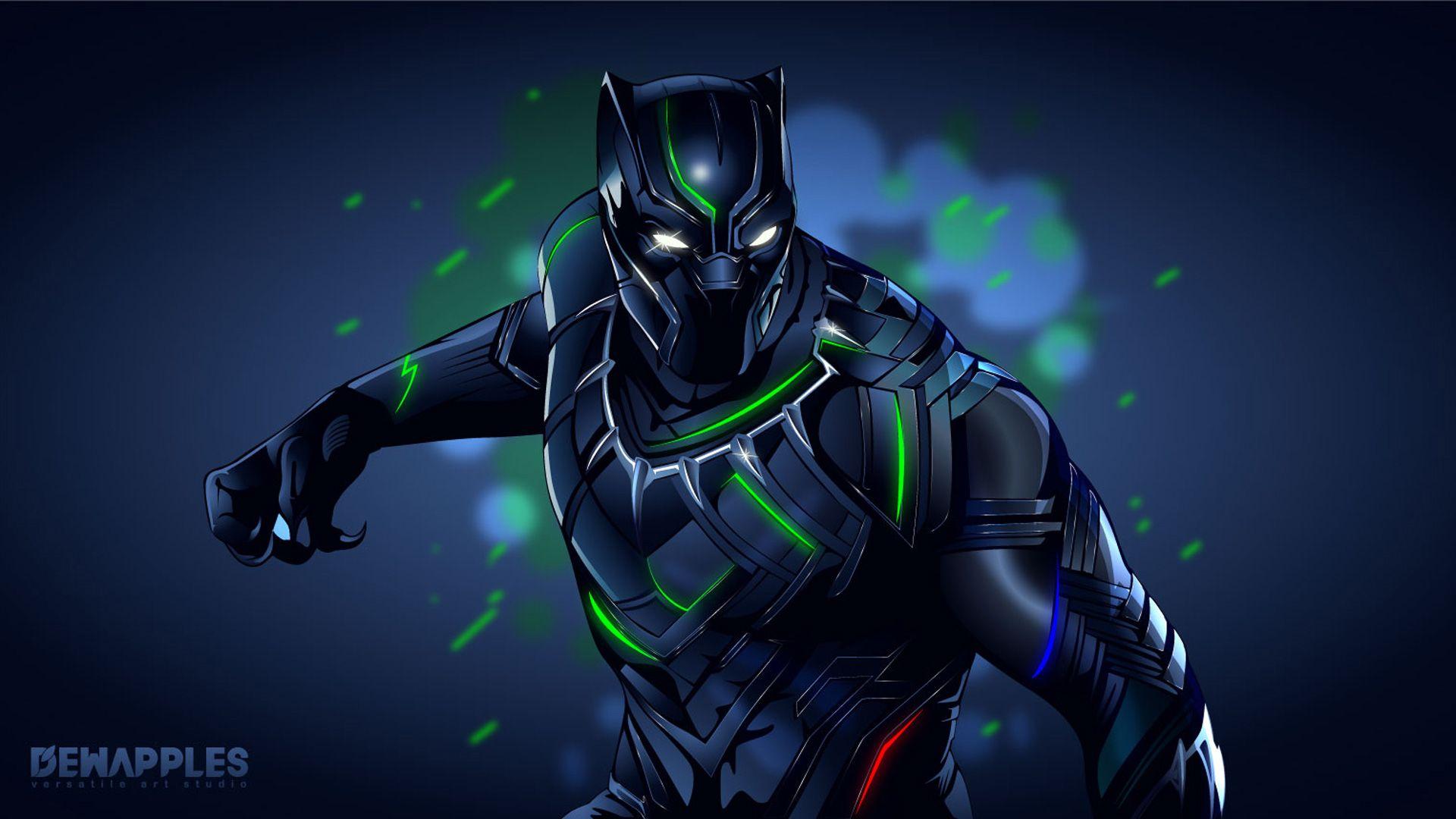 1920x1080 Black Panther Amazing Art 2560x1600 Resolution HD 4k Wallpaper, Image, Background, Photo and Picture