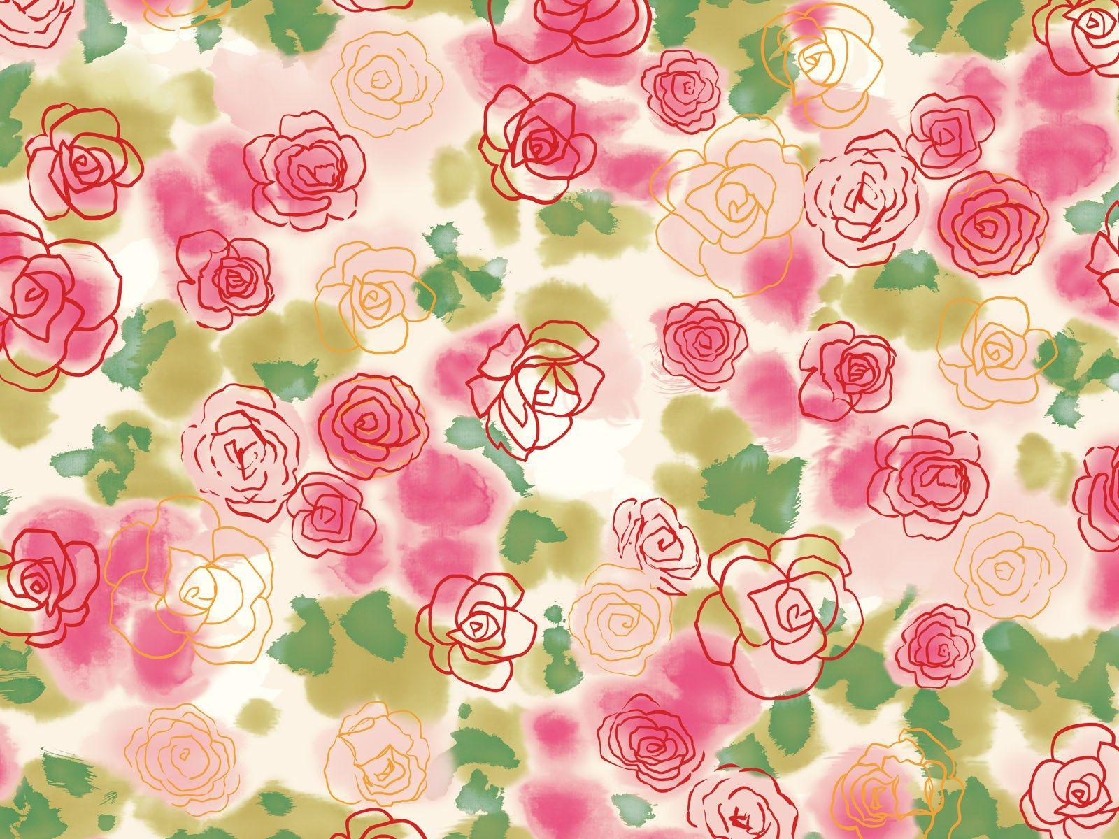 1600x1200 Floral Background For Laptop. Floral
