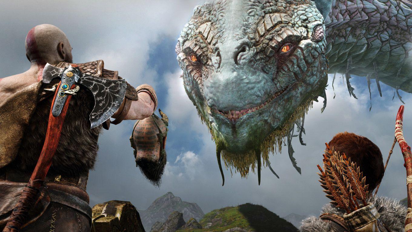 1360x768 God Of War 4 2018 4k Laptop HD HD 4k Wallpaper, Image