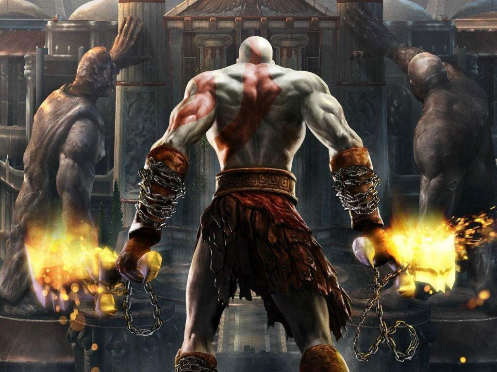 1024x768 PCwallpaperz.com: God of War 4