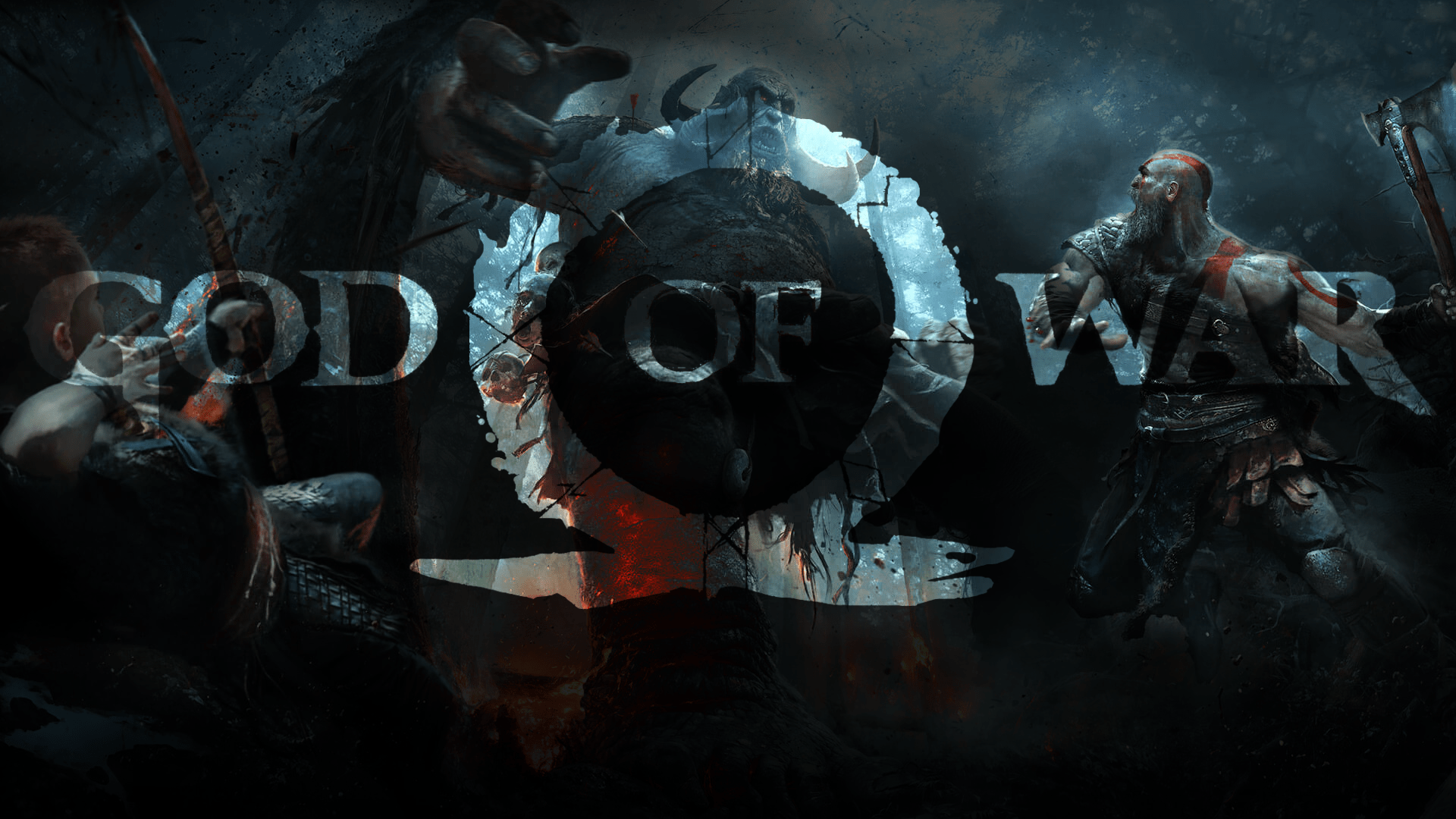 1920x1080 Full HD 1080p God of War 4 Wallpaper