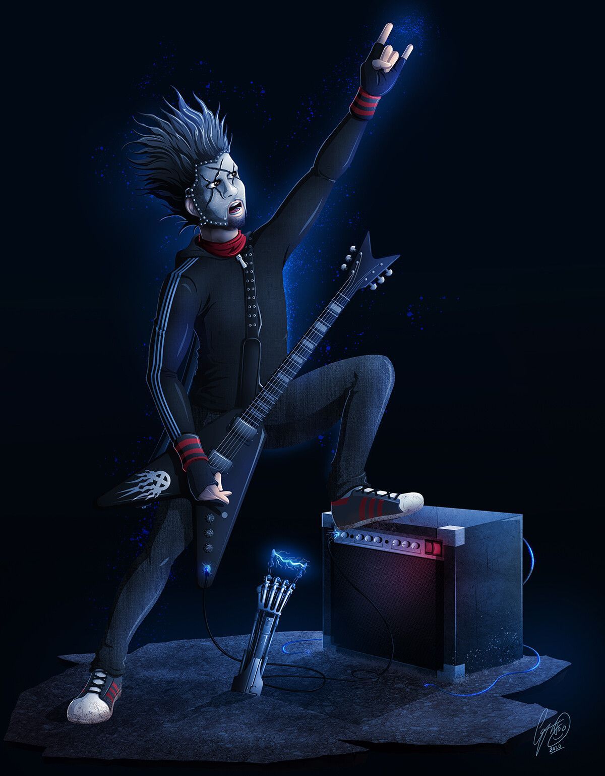 1200x1538 Xero (STATIC X Fan Art)
