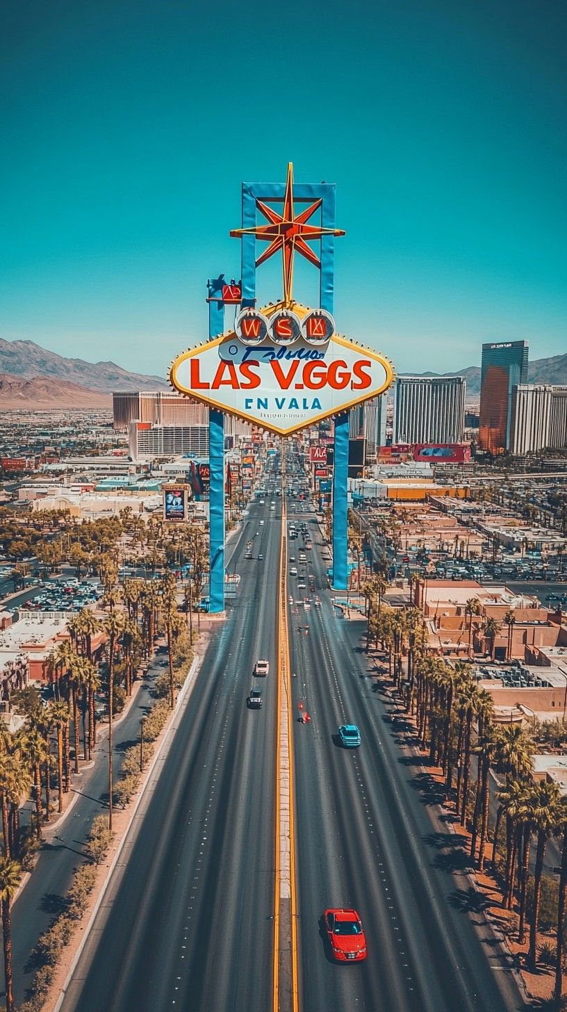 816x1456 Free Iconic Vegas Sign Image Vegas, Nevada, Desert