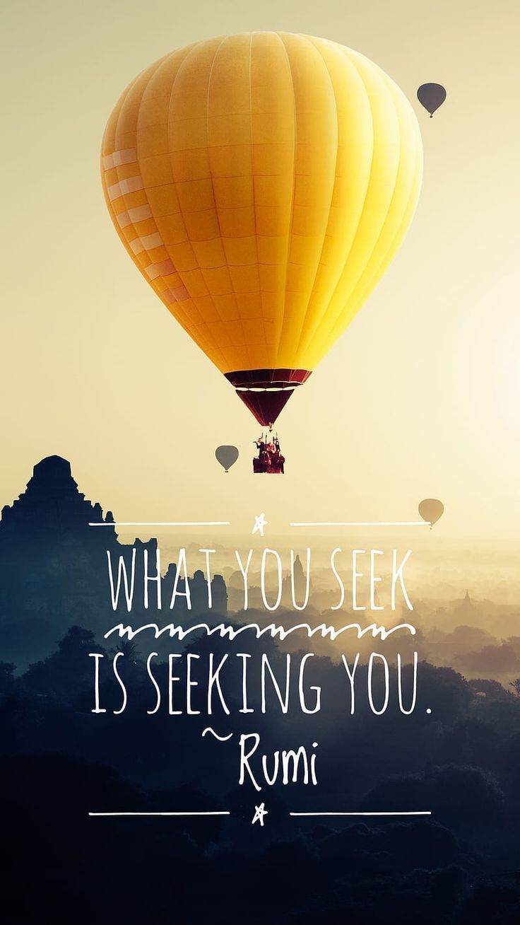 736x1308 Quote, quotes, saying, rumi, balloon, HD phone wallpaper