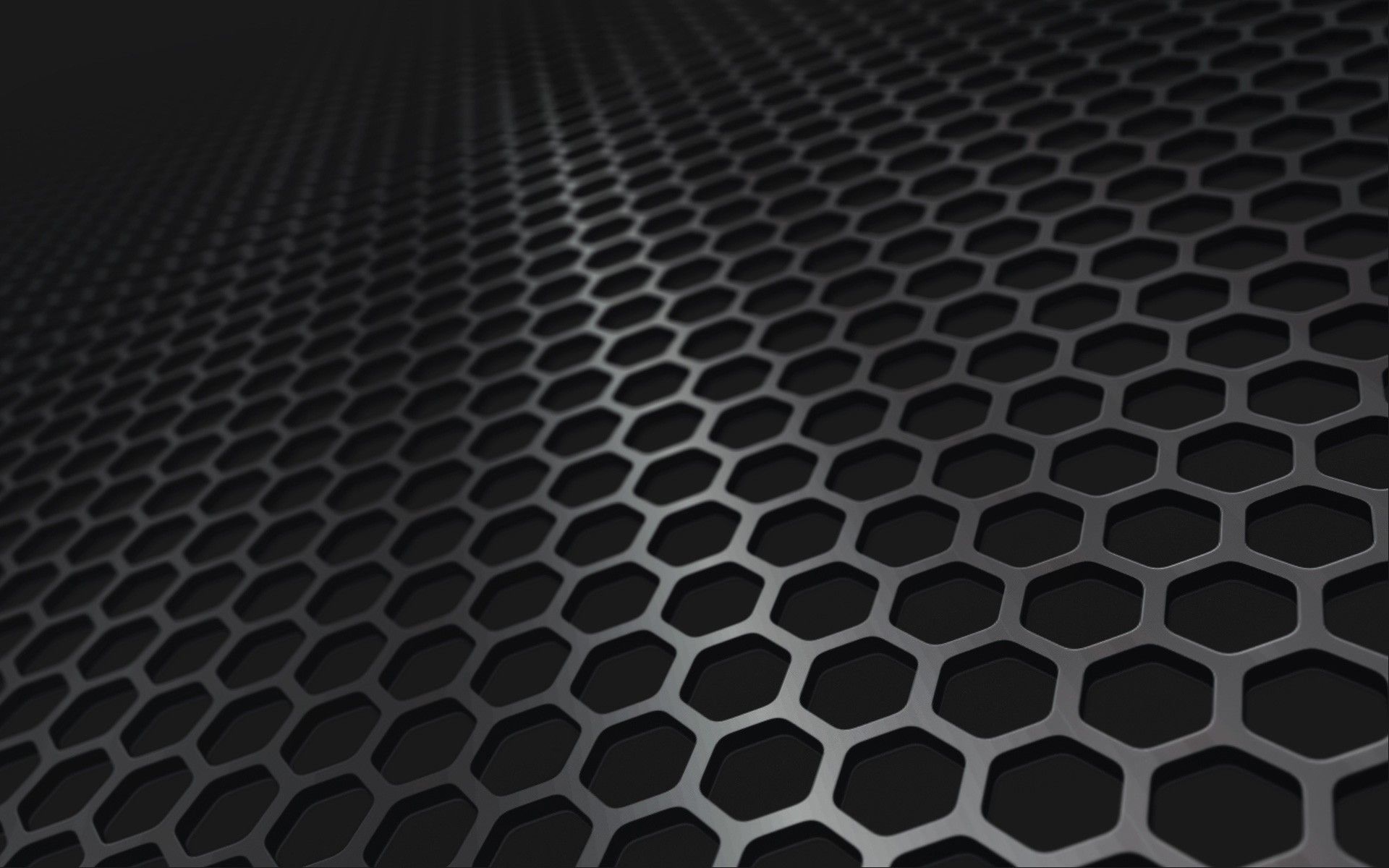 1920x1200 Midnight Hex: Abstract Metal Mesh HD Wallpaper