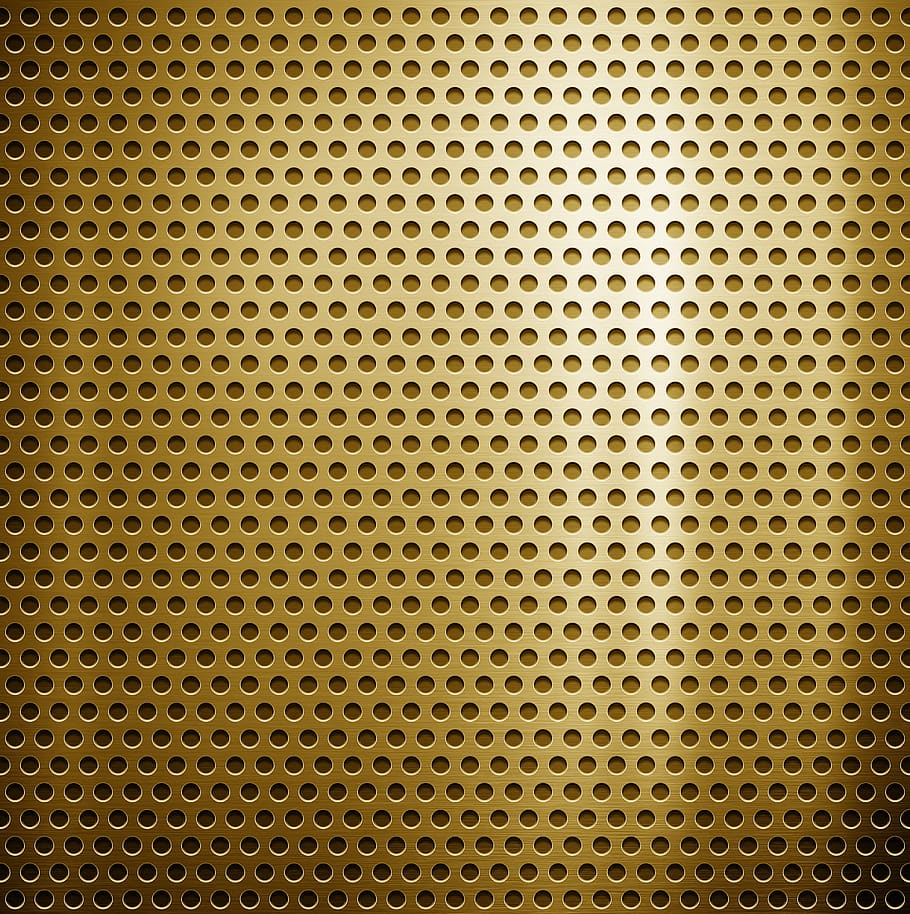 910x914 texture, gold, metal, leaves, background, full frame, pattern, hole