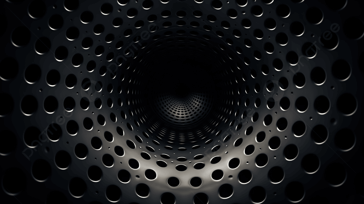 1200x673 Aesthetic Iron Hole Texture On A Dark Black Background, Metal Mesh, Mesh Pattern, Fiber Texture Background Image And Wallpaper for Free Download