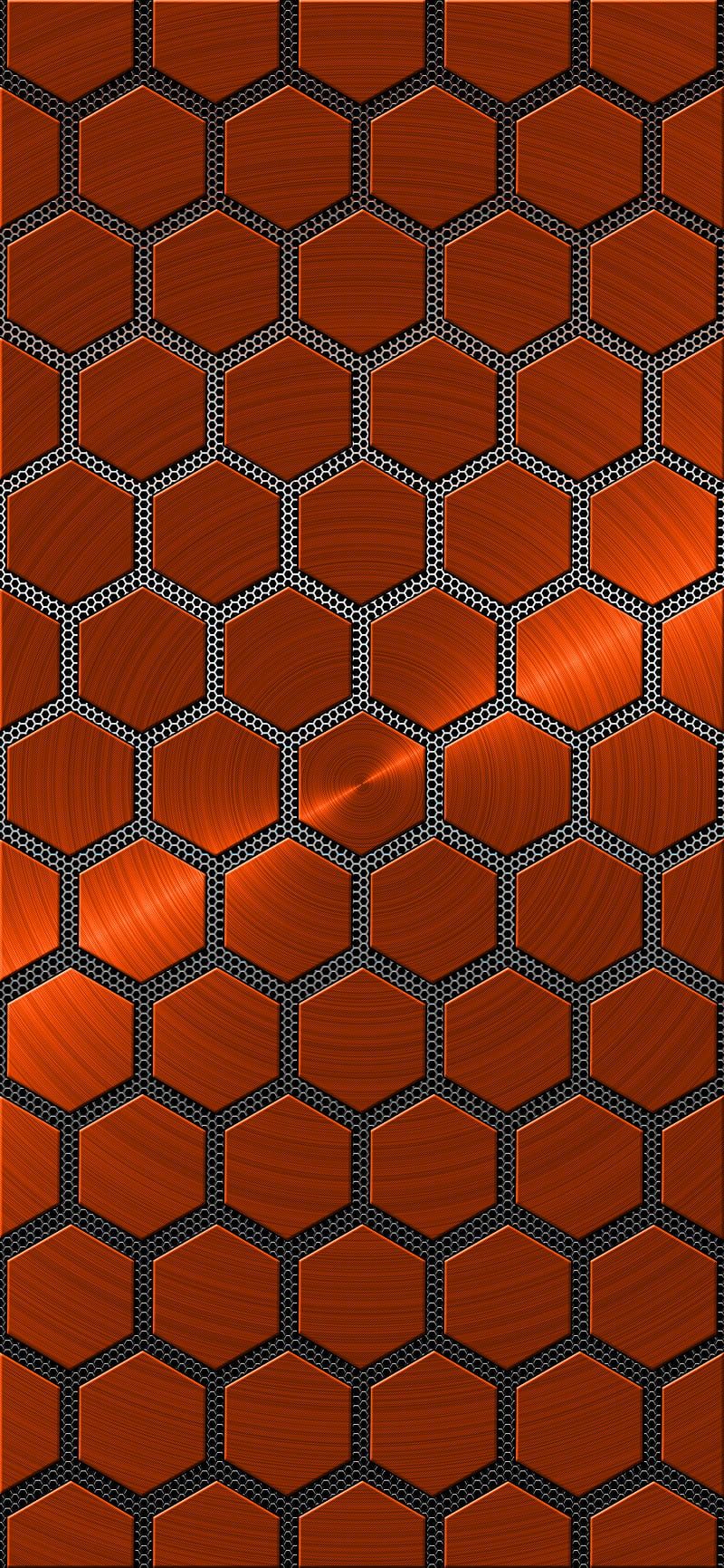 800x1731 Poly, 3mcsnetwork, hexagon, mesh, metal, pattern, polygon, shiny, x3mcx, HD phone wallpaper