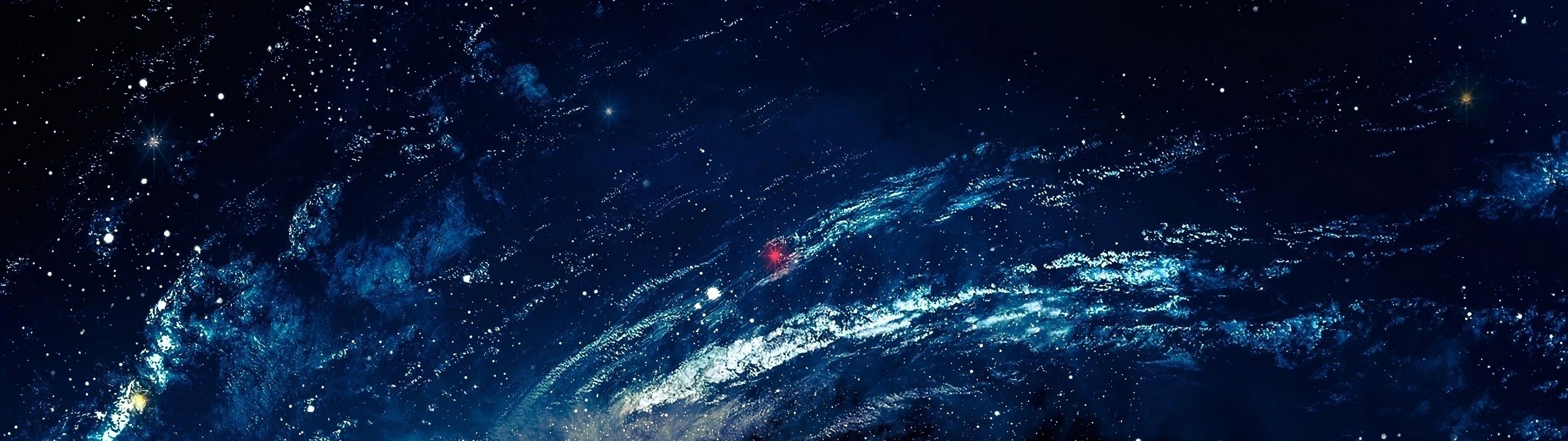 5120x1440 Space Wallpaper