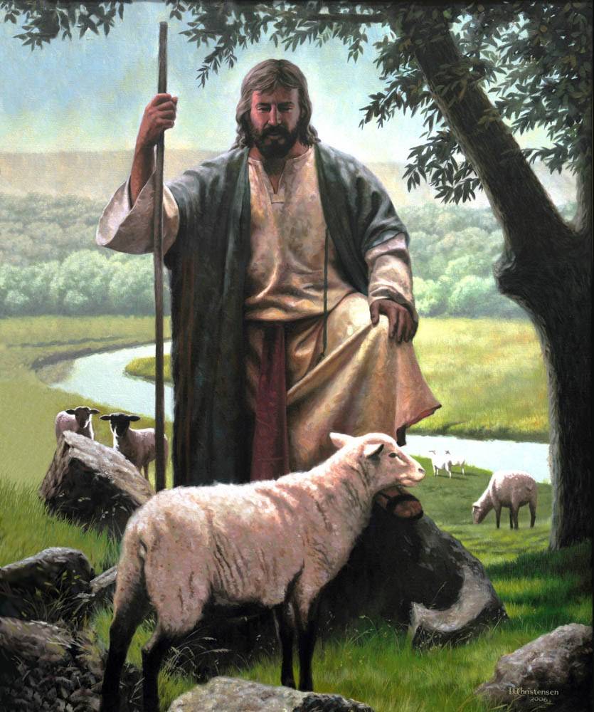 835x1000 Jesus the Good Shepherd Image