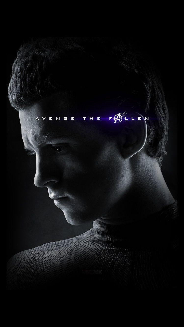 750x1334 iPhone wallpaper. spider man marvel endgame hero