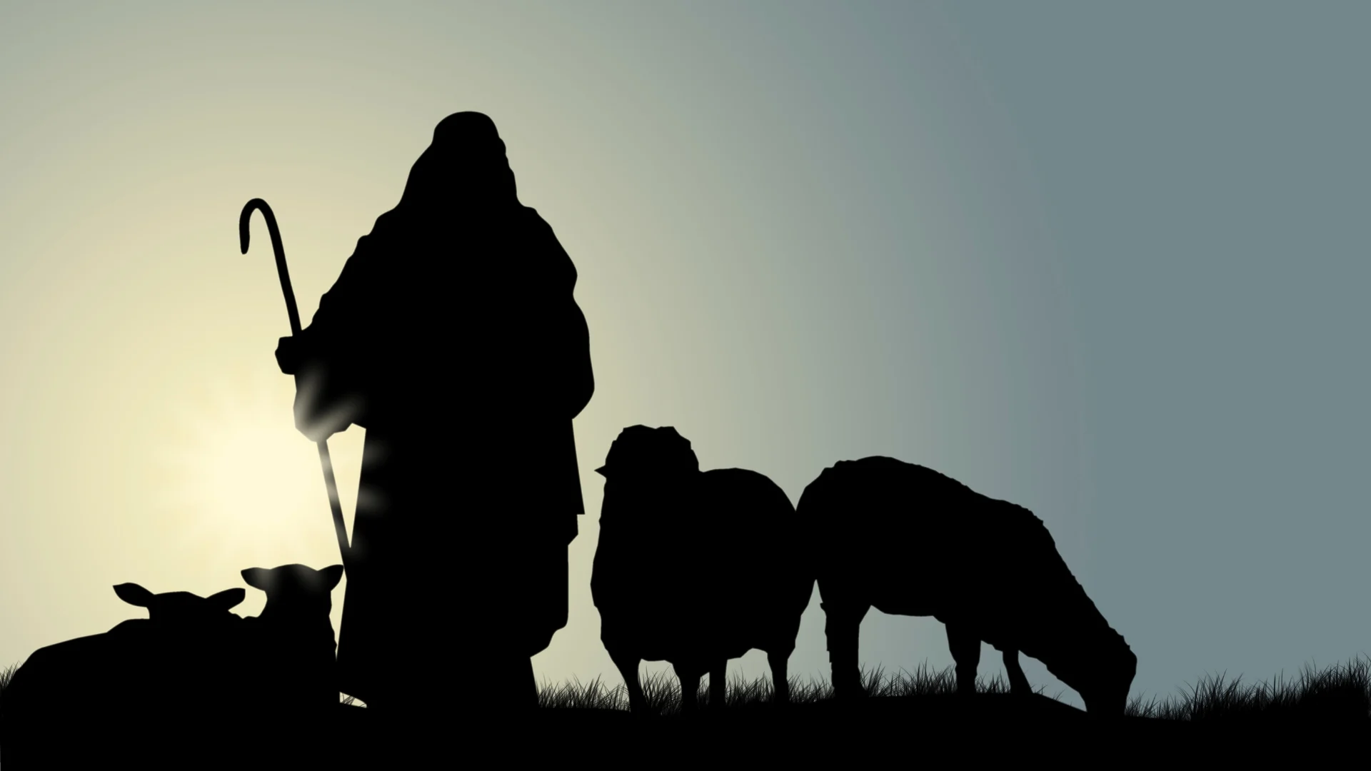 1920x1080 In the midst of the pushing and shoving comes a Good Shepherd and Spiritual Life Devotionals