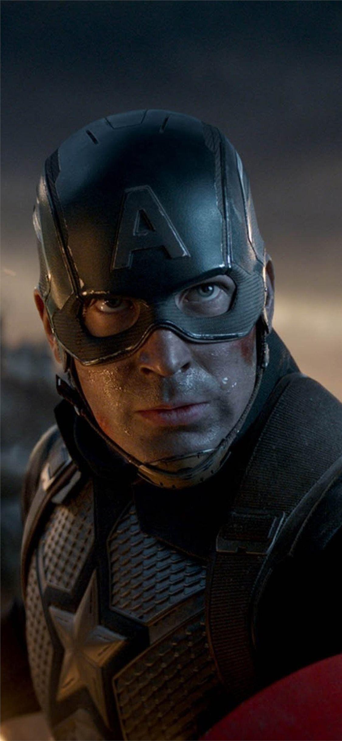 1125x2436 Captain America Endgame Wallpaper iPhone Wallpaper