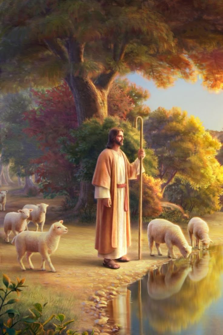 736x1104 Jesus Shepherd