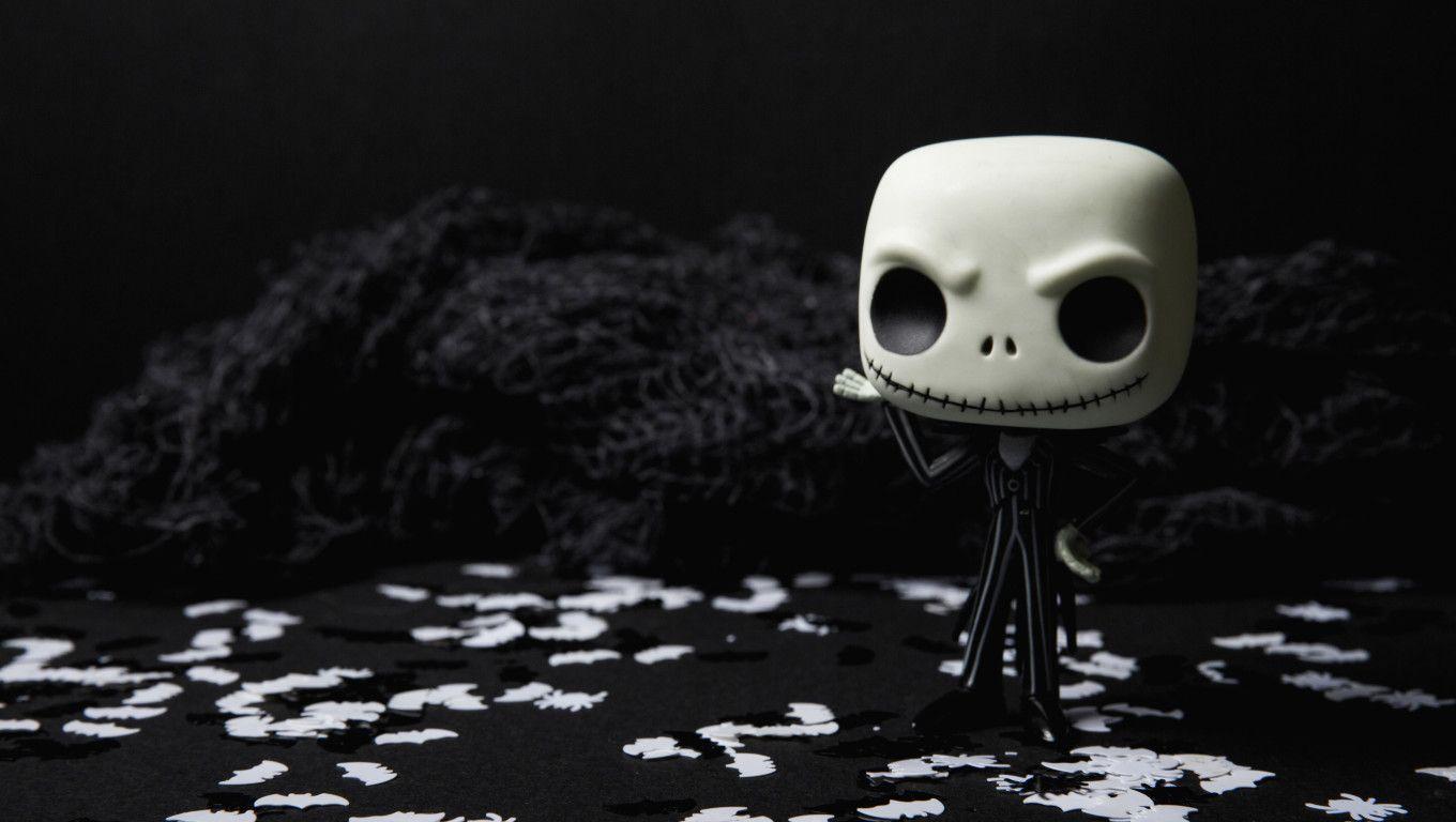 1360x768 Scary Skull Doll Halloween Creepy 5k Laptop HD HD 4k