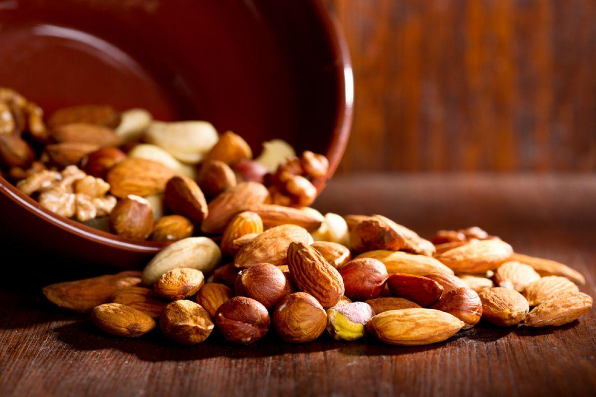 1200x800 Nuts Background. Snowman Peanuts