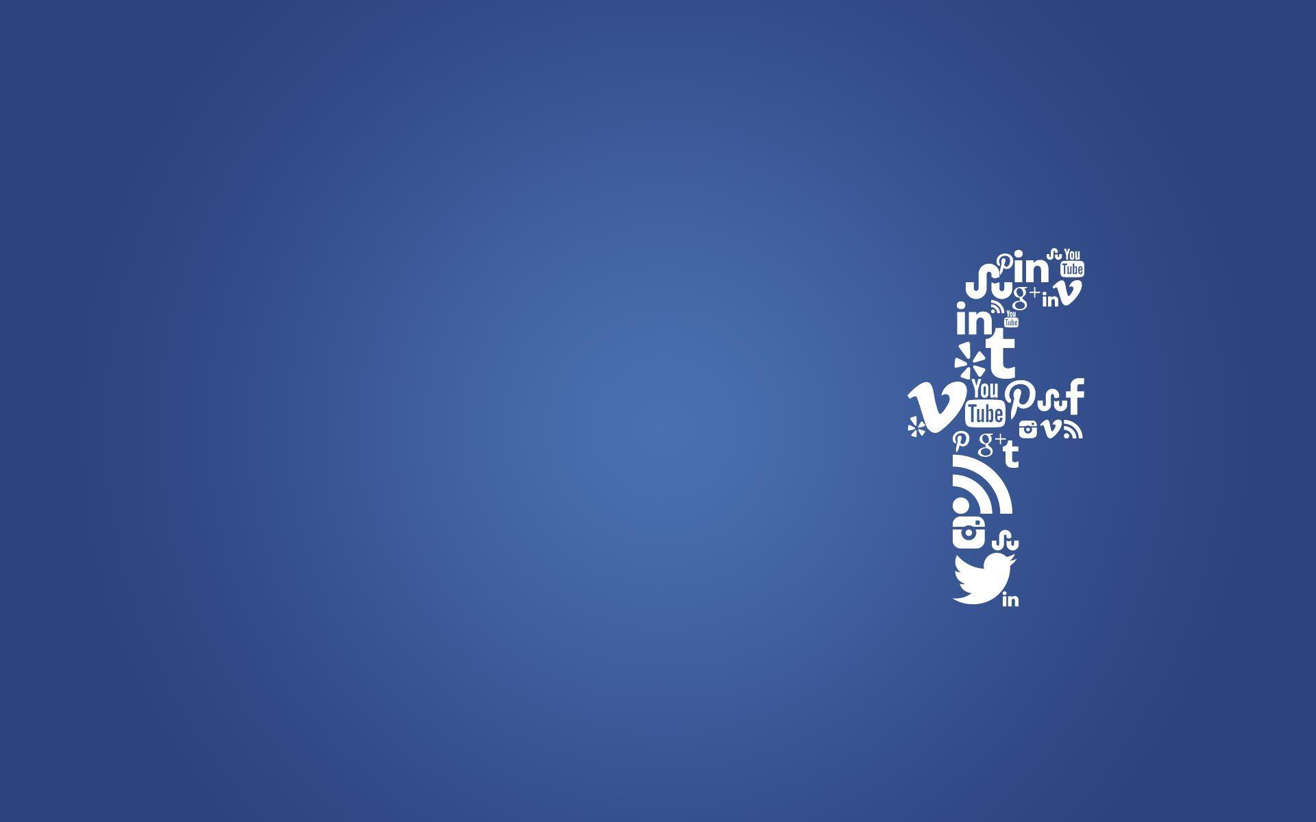 1920x1200 Facebook Logo Wallpaper