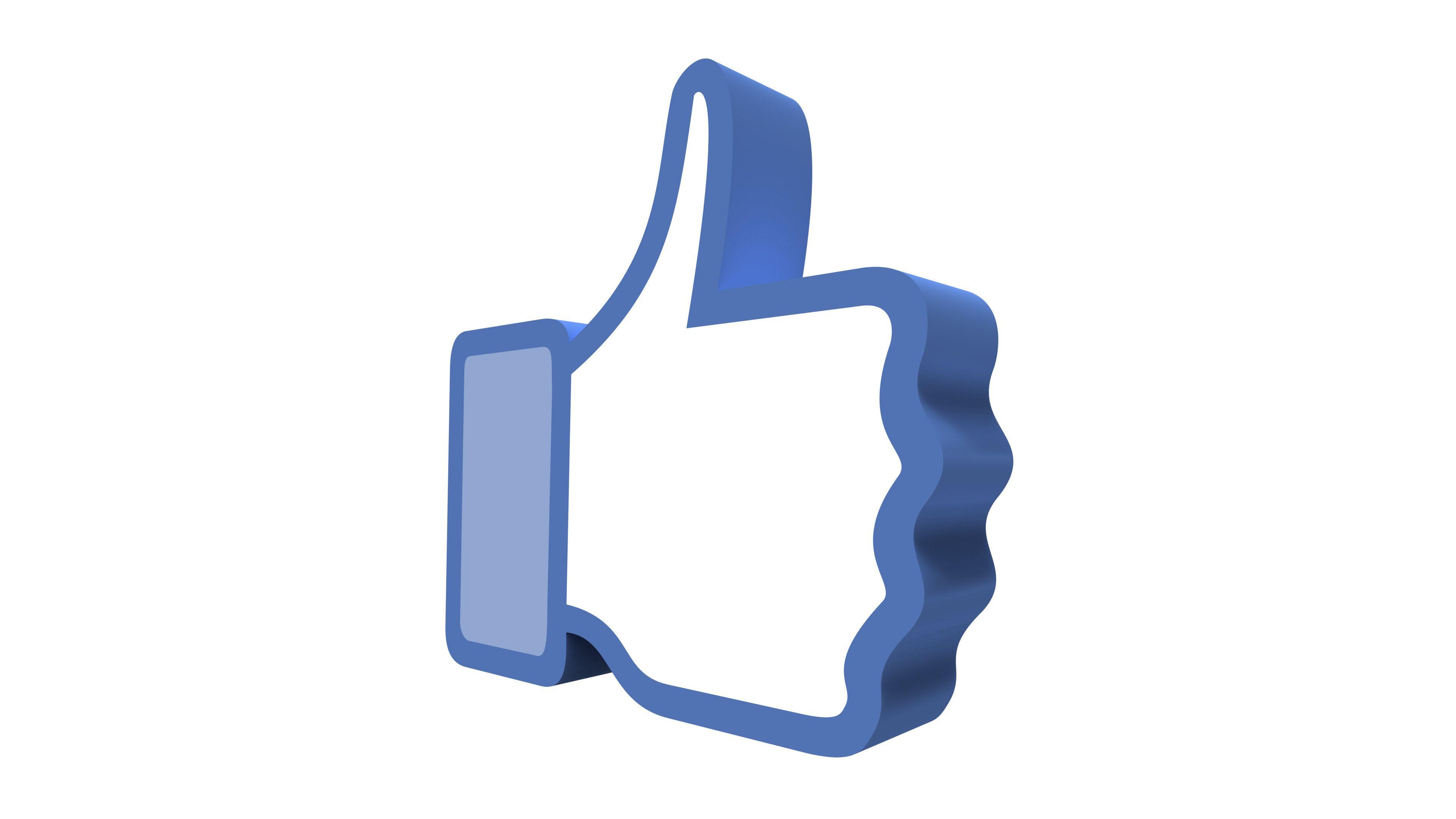 3840x2160 Facebook like wallpaper