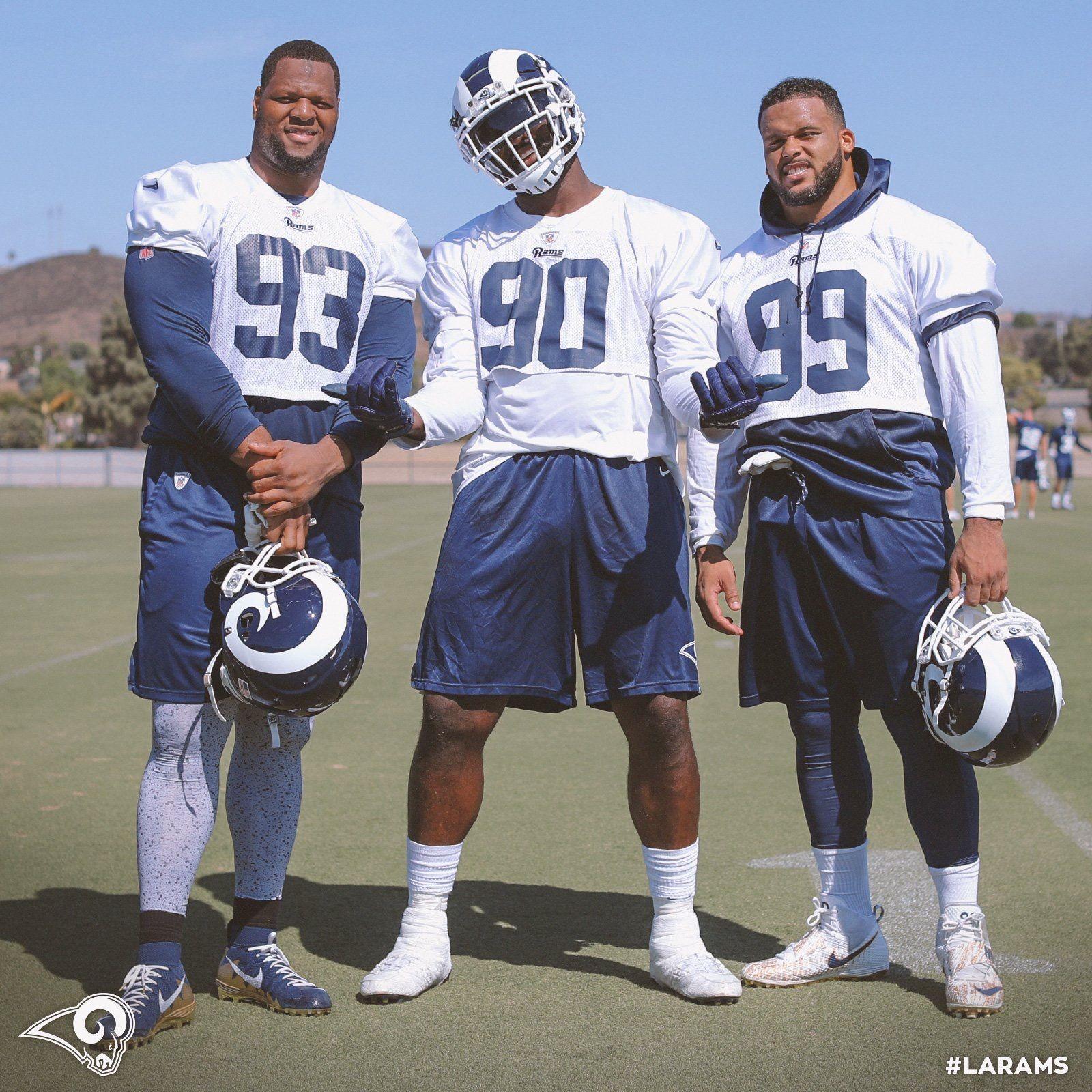 1600x1600 Ndamukong Suh, Michael Brockers, and Aaron's Donald. Nfl football