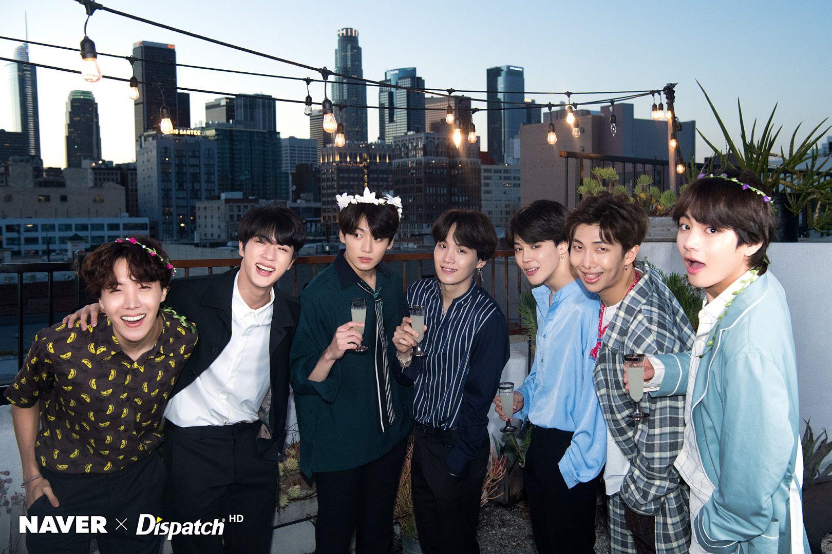 1620x1080 BTS x Dispatch boys foto