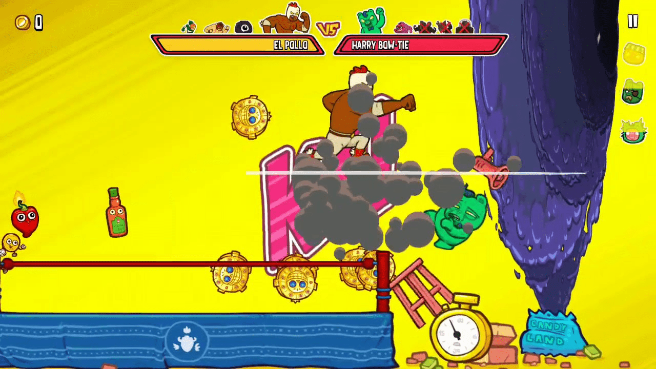 1280x720 Does anybody like EL POLLO? Burrito Bison Launcha Libre Gameplay