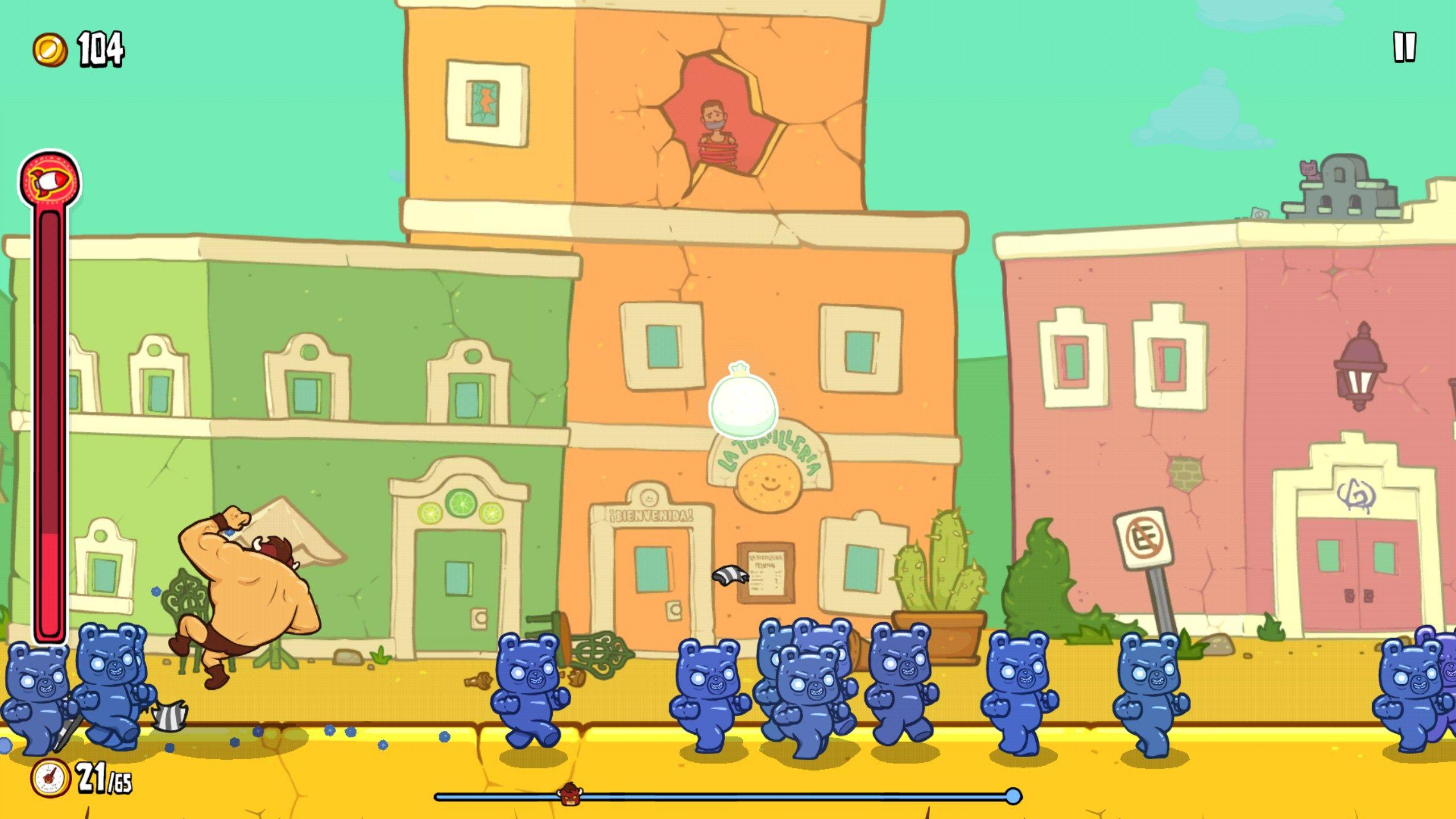 2560x1440 Burrito Bison: Launcha Libre