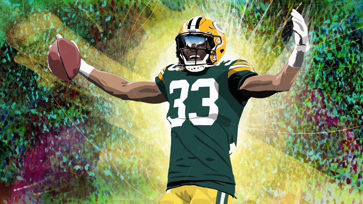 PFF Fantasy Football on Twitter Aaron Jones 5 rushes of 10 yds in week  4 T1st in the NFL  httpstcoELVjfXqEeC  Twitter