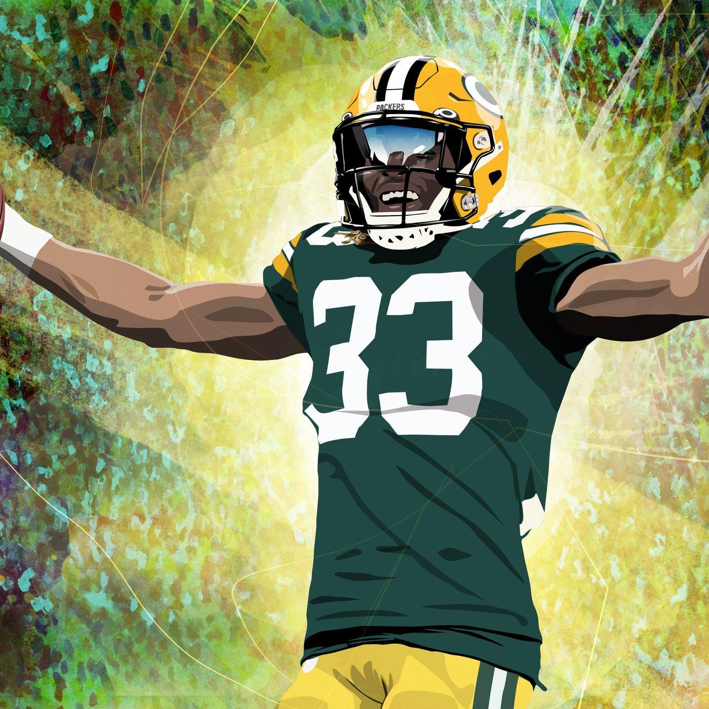 Amazoncom HAOLU Aaron Jones Art Football Player Poster Home Decor Poster  Wall Art Hanging Picture Print Bedroom Decorative Painting Posters Room  Aesthetic 20x30inch50x75cm Posters  Prints