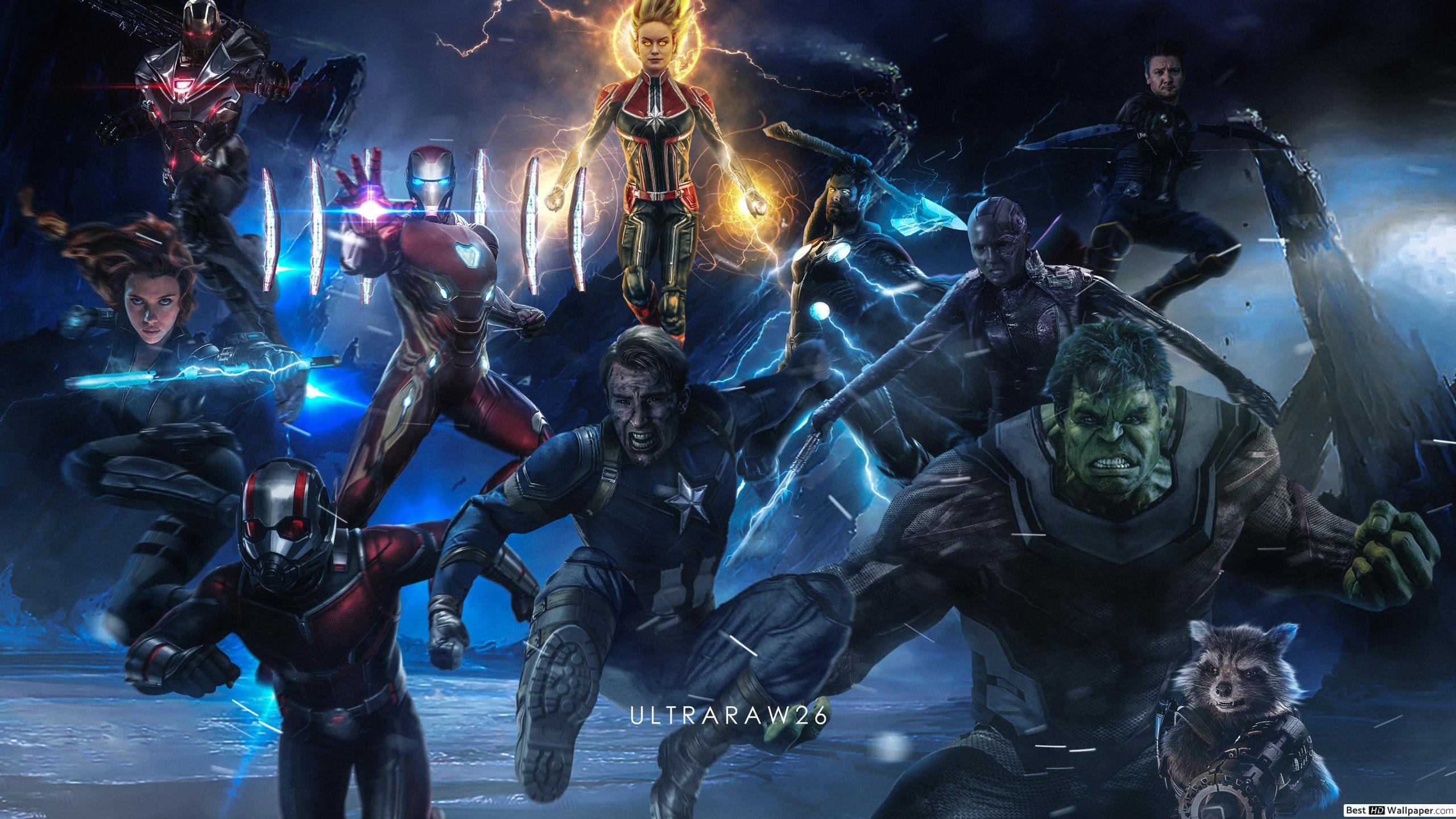 2560x1440 Avengers: Endgame by Ultraraw26 HD wallpaper download
