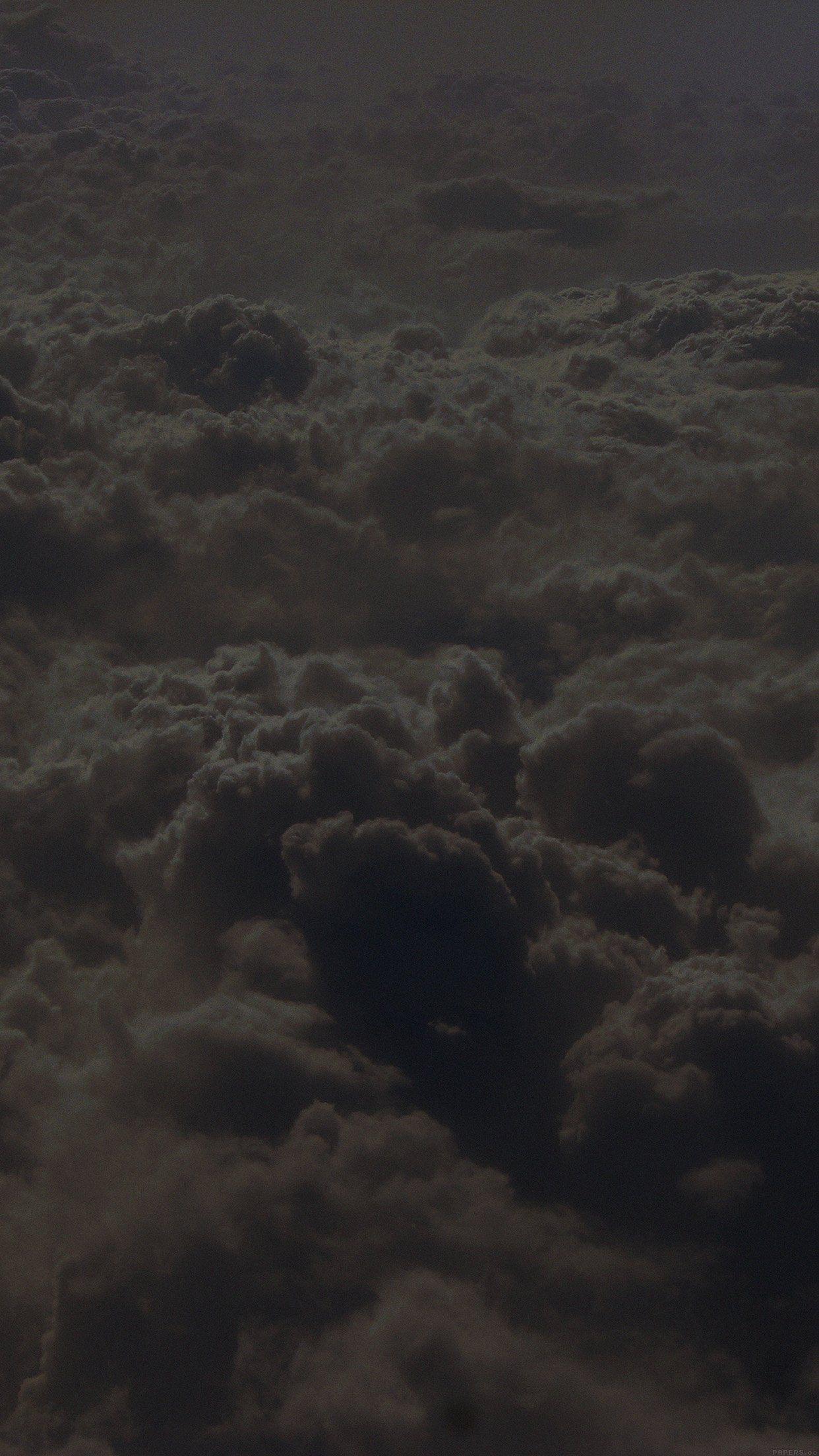 Dark Clouds Iphone Wallpapers Top Free Dark Clouds Iphone Backgrounds Wallpaperaccess