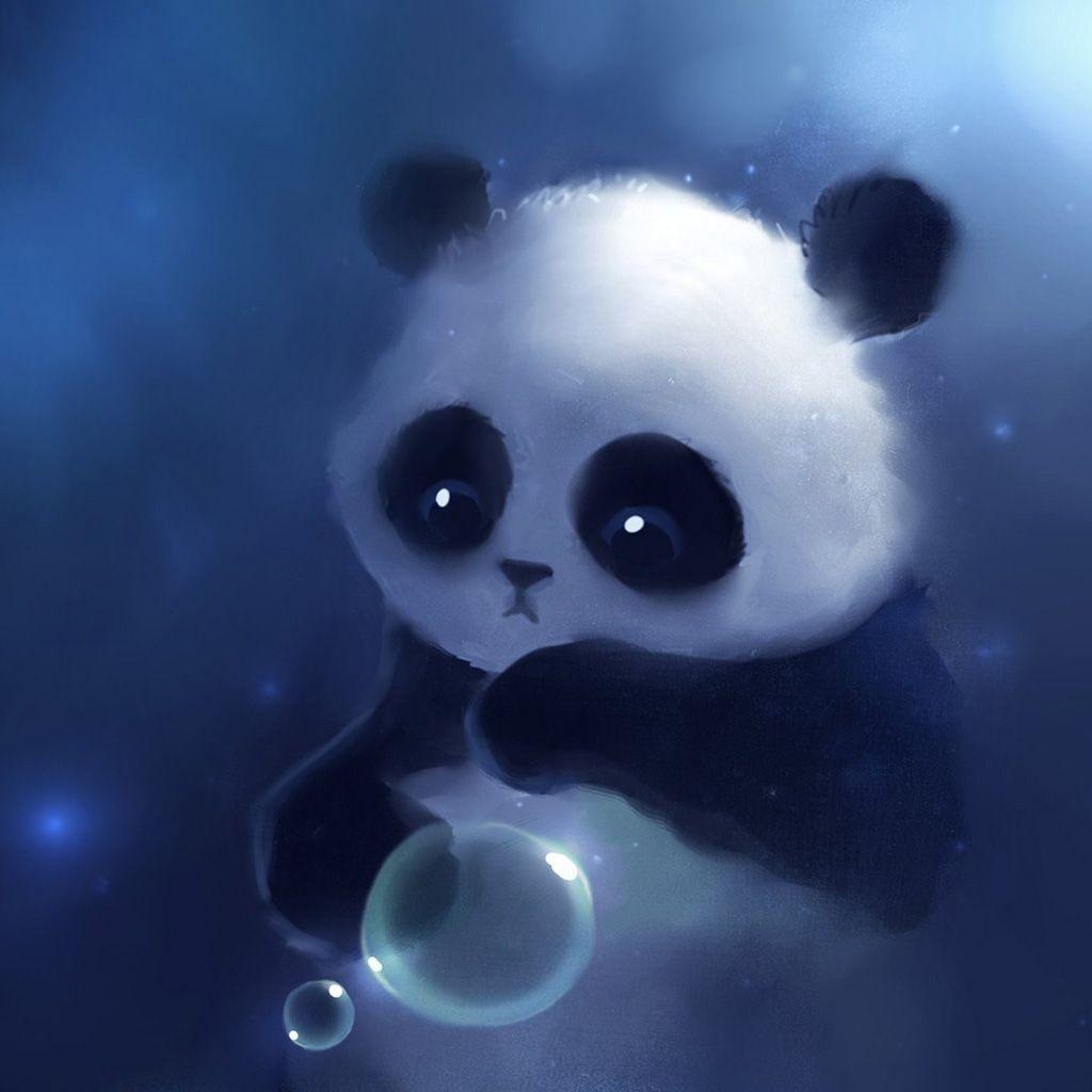 1024x1024 Free download Cute panda ipad wallpaper ipad background ipad