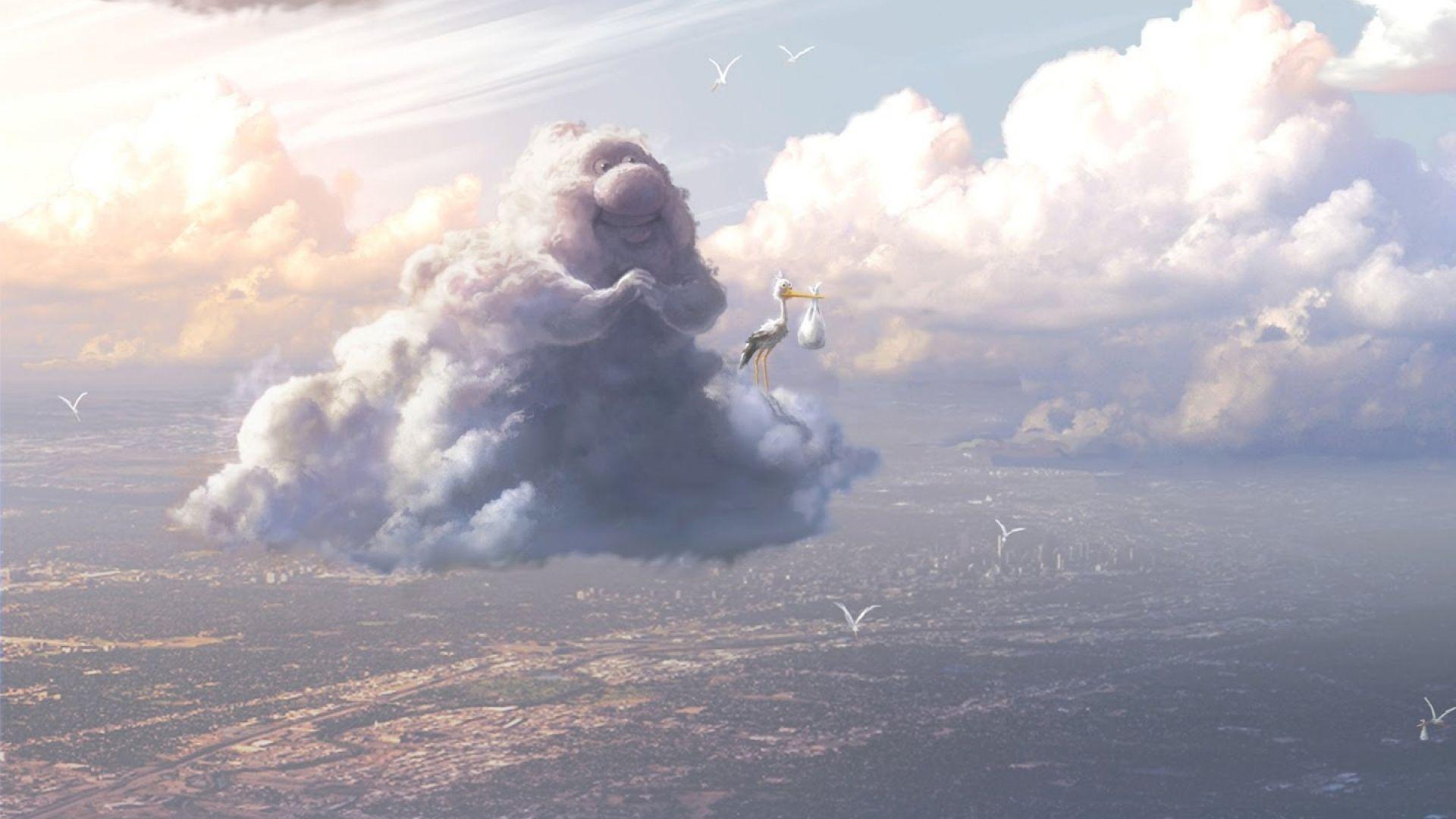 1920x1080 Pixar Cloud Wallpaper